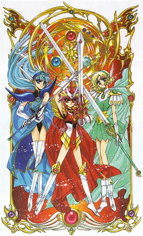 The Magical Transformations in Magic Knight Rayearth